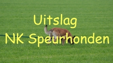 Uitslag NK Speurhonden