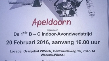 B-C Indoor-Avondwedstrijd